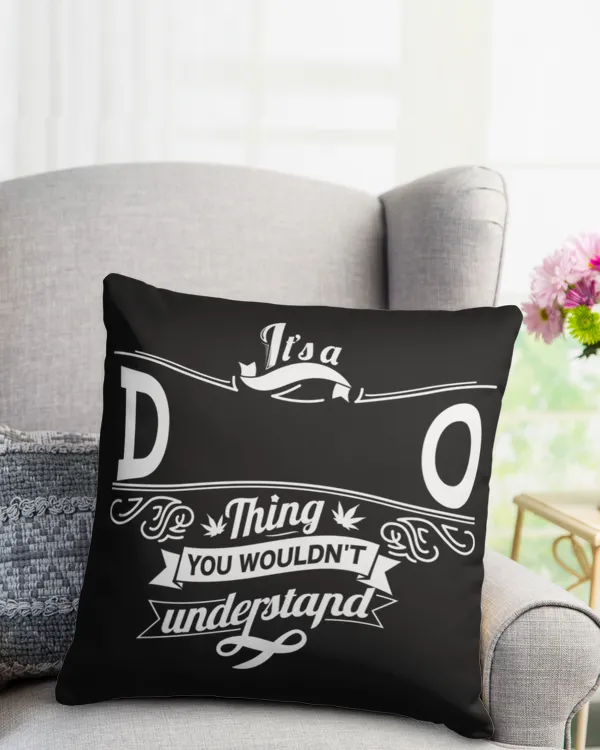 Cotton Drill Pillow (Dual Sided)