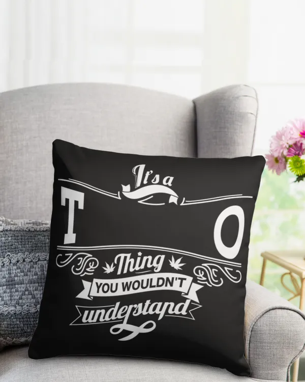 Cotton Drill Pillow (Dual Sided)