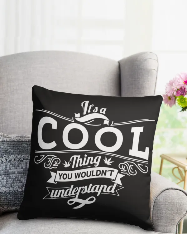 Cotton Drill Pillow (Dual Sided)