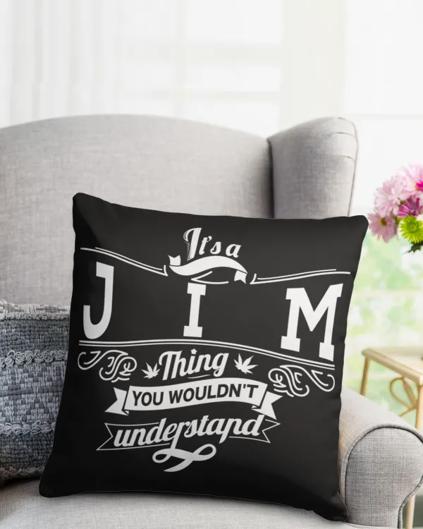 Cotton Drill Pillow (Dual Sided)