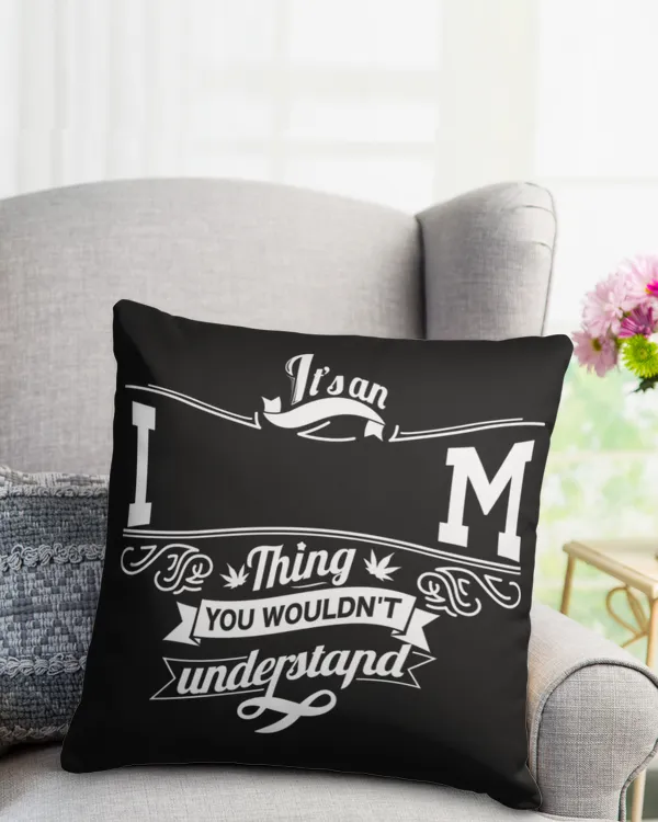 Cotton Drill Pillow (Dual Sided)