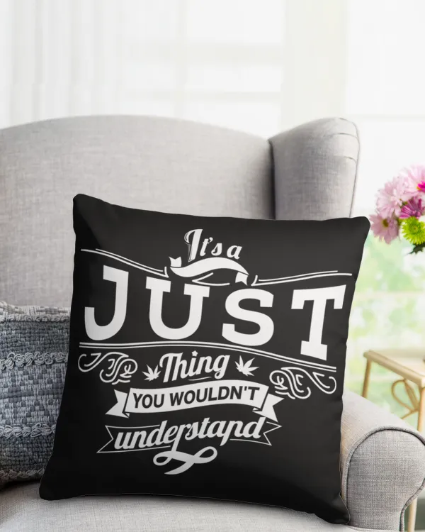 Cotton Drill Pillow (Dual Sided)