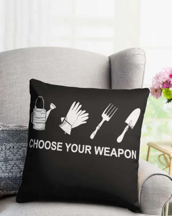Cotton Drill Pillow (Dual Sided)