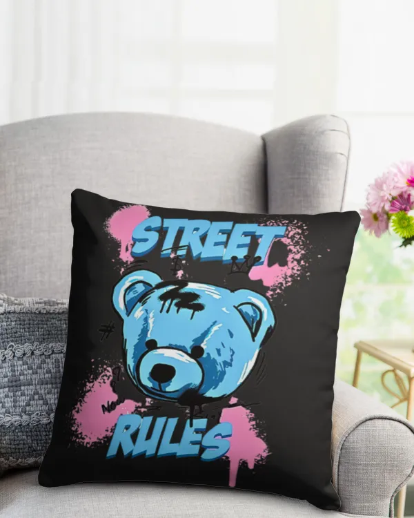 Cotton Drill Pillow (Dual Sided)