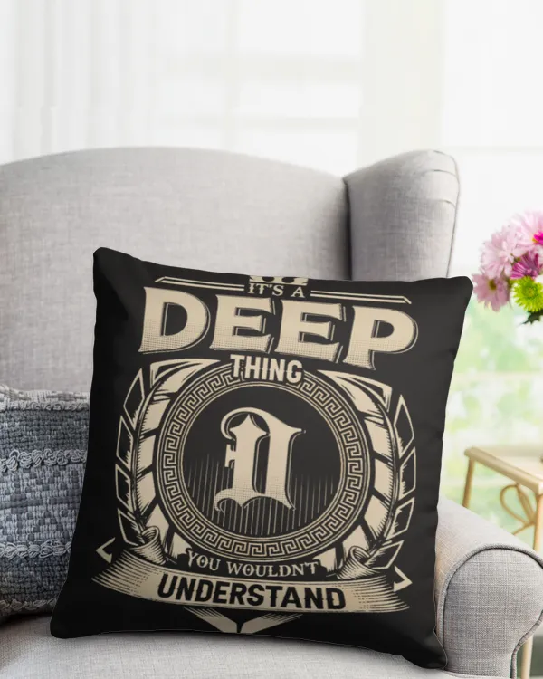 Cotton Drill Pillow (Dual Sided)