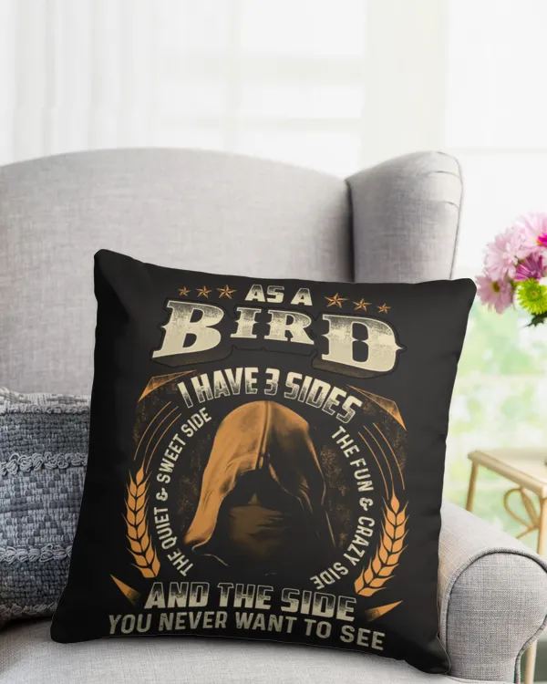 Cotton Drill Pillow (Dual Sided)