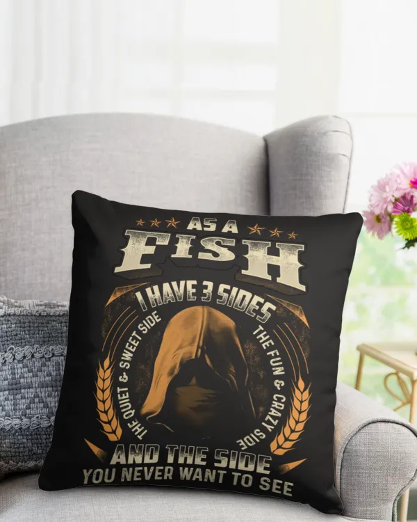 Cotton Drill Pillow (Dual Sided)