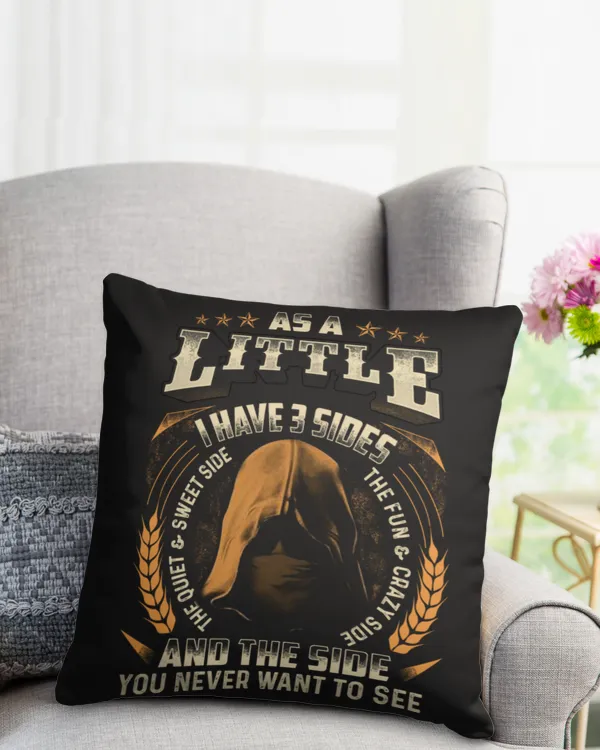 Cotton Drill Pillow (Dual Sided)