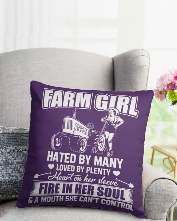 Cotton Drill Pillow (Dual Sided)