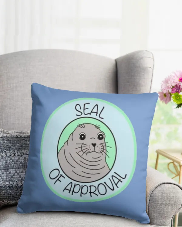 Cotton Drill Pillow (Dual Sided)