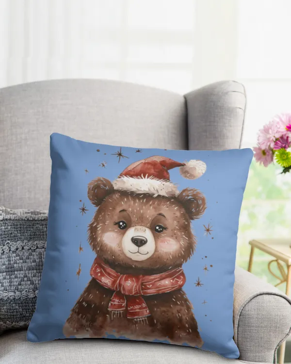 Cotton Drill Pillow (Dual Sided)