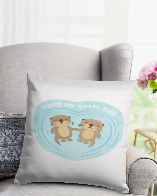 Cotton Drill Pillow (Dual Sided)