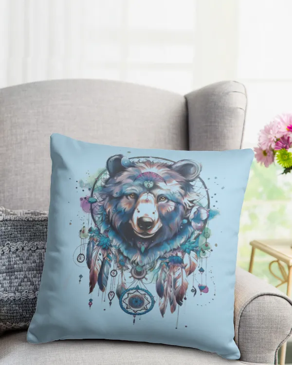 Cotton Drill Pillow (Dual Sided)