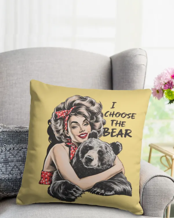 Cotton Drill Pillow (Dual Sided)