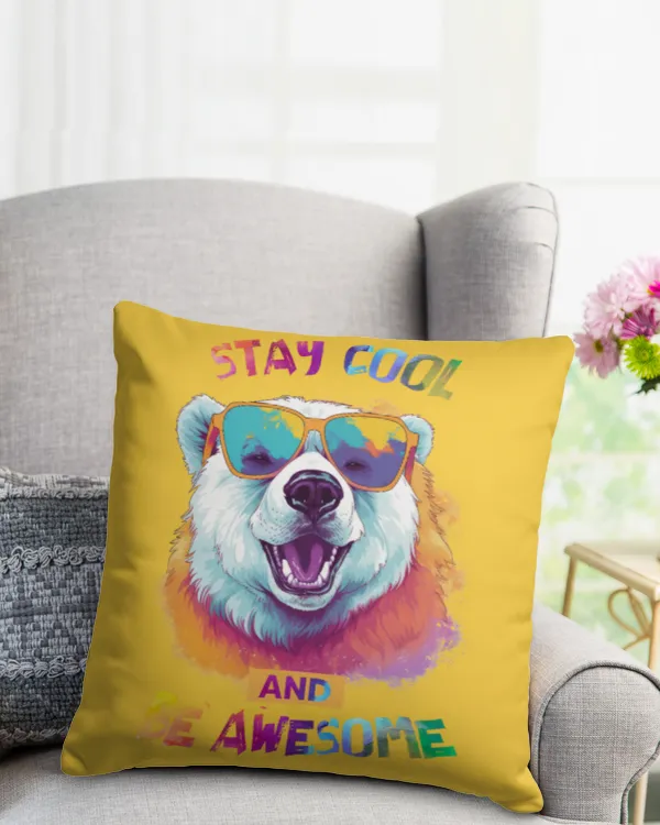 Cotton Drill Pillow (Dual Sided)