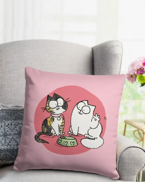 Cotton Drill Pillow (Dual Sided)