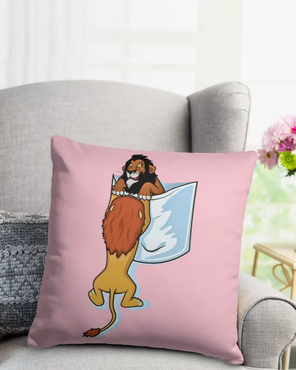 Cotton Drill Pillow (Dual Sided)