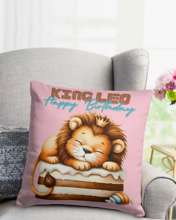 Cotton Drill Pillow (Dual Sided)
