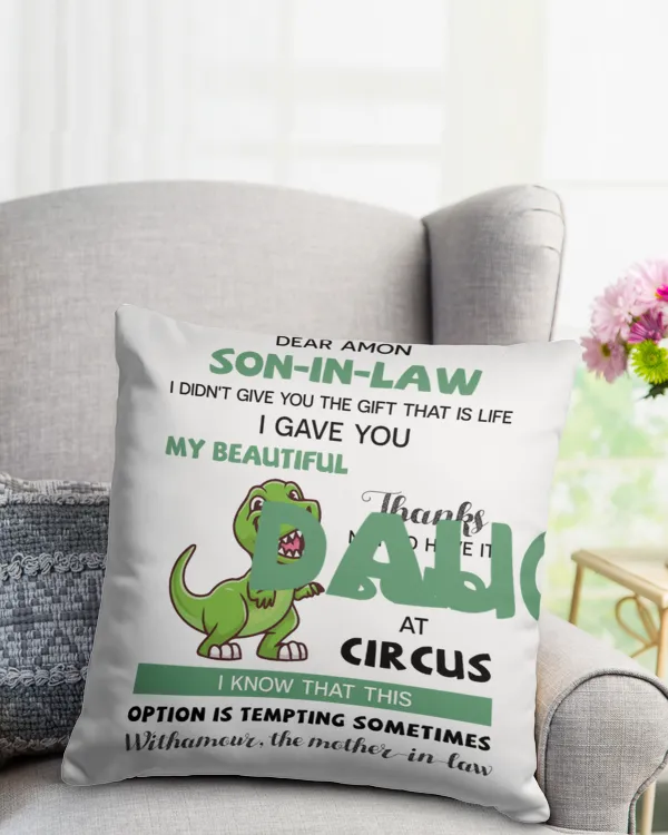 Cotton Drill Pillow (Dual Sided)