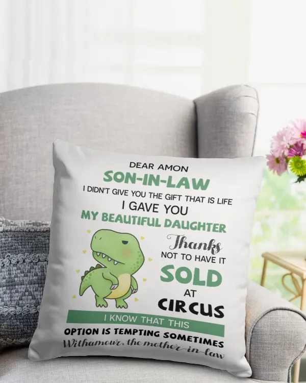 Cotton Drill Pillow (Dual Sided)