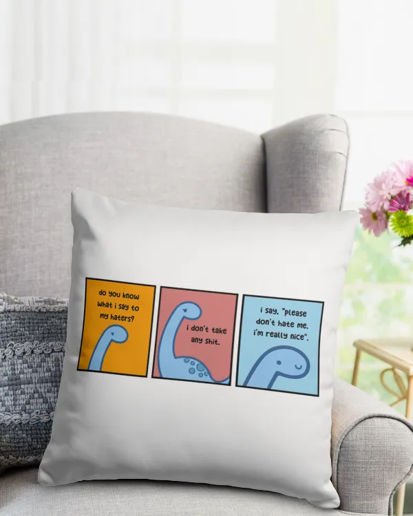 Cotton Drill Pillow (Dual Sided)