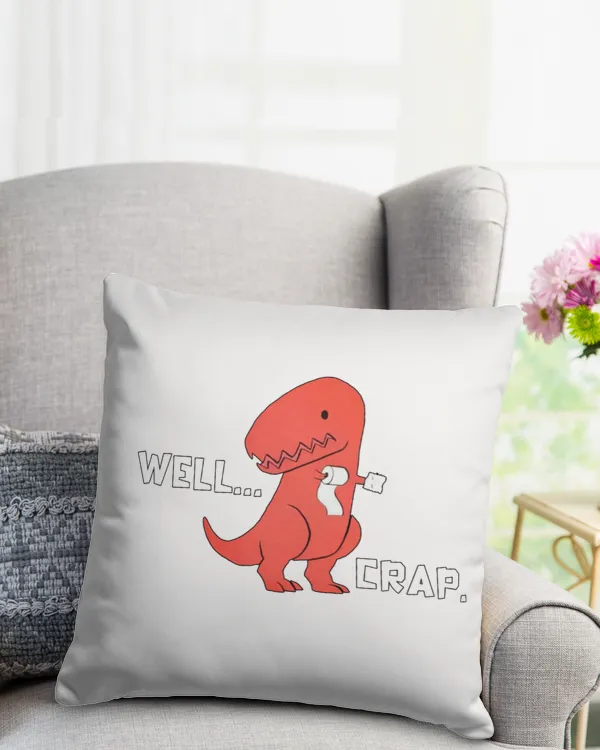 Cotton Drill Pillow (Dual Sided)