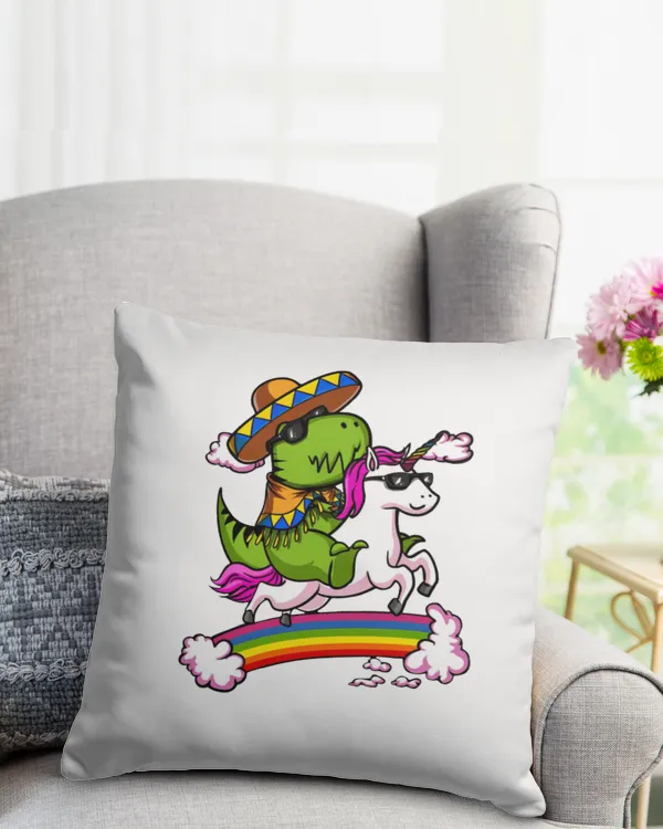 Cotton Drill Pillow (Dual Sided)