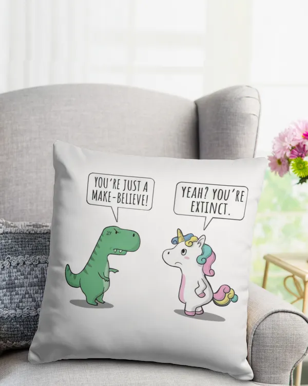 Cotton Drill Pillow (Dual Sided)