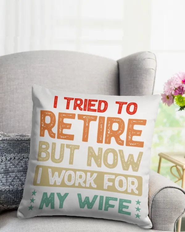 Cotton Drill Pillow (Dual Sided)