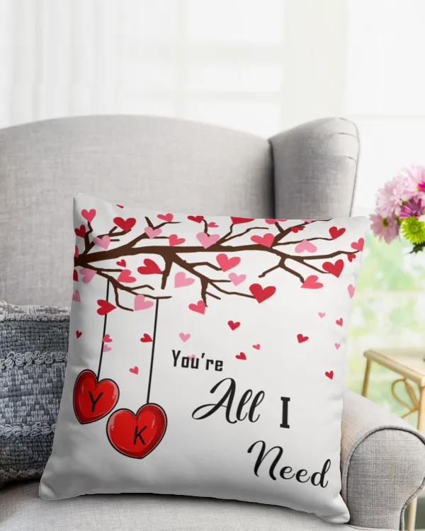 Cotton Drill Pillow (Dual Sided)