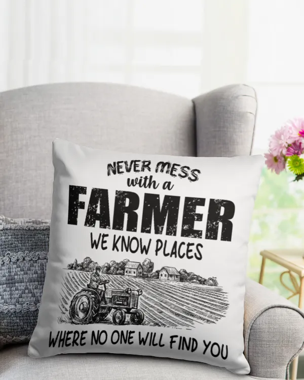 Cotton Drill Pillow (Dual Sided)