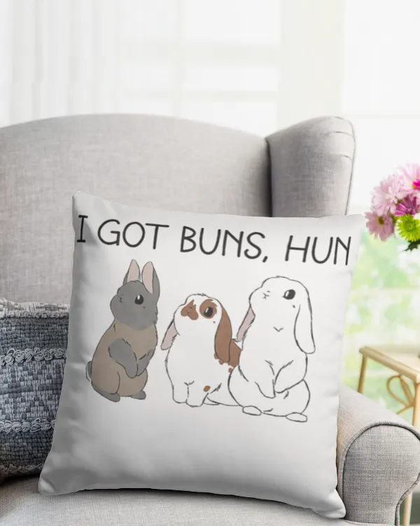 Cotton Drill Pillow (Dual Sided)