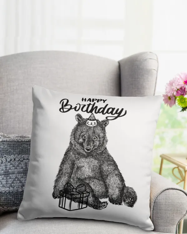 Cotton Drill Pillow (Dual Sided)