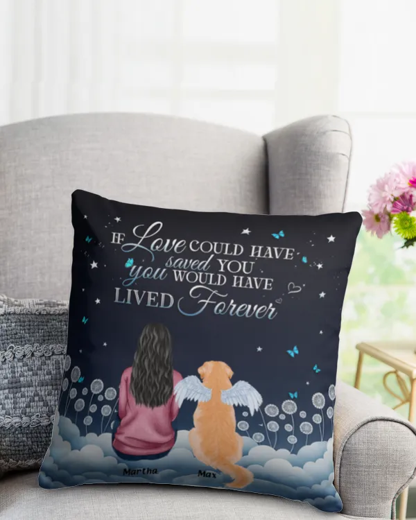 Cotton Drill Pillow (Dual Sided)
