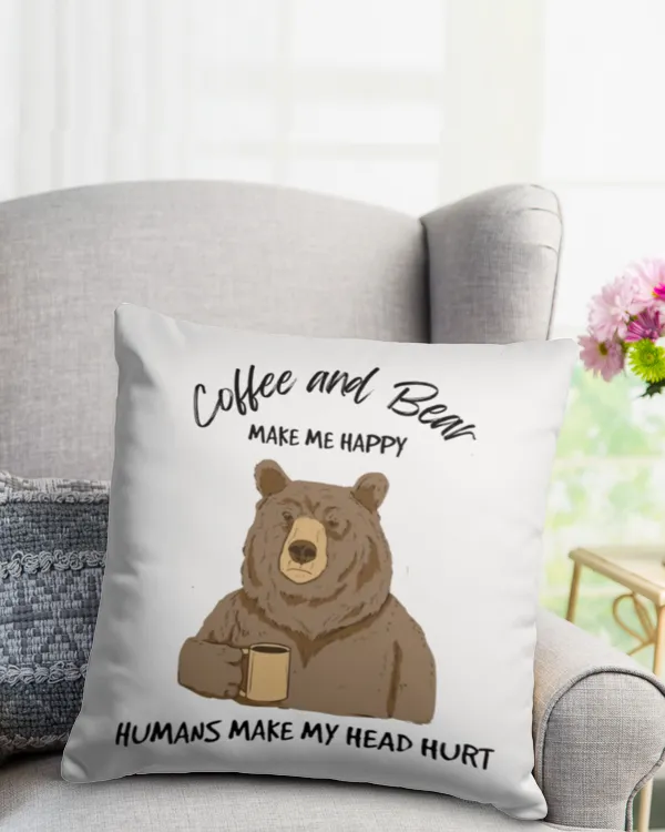 Cotton Drill Pillow (Dual Sided)
