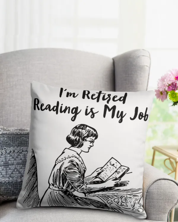 Cotton Drill Pillow (Dual Sided)