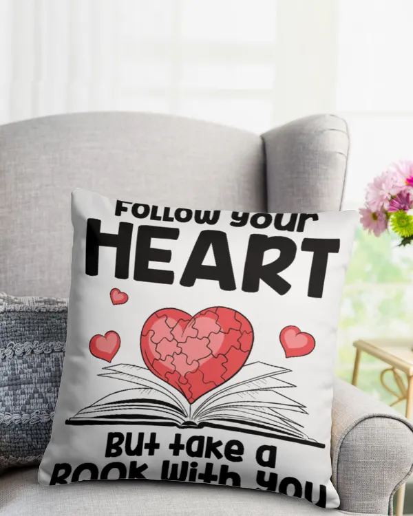 Cotton Drill Pillow (Dual Sided)