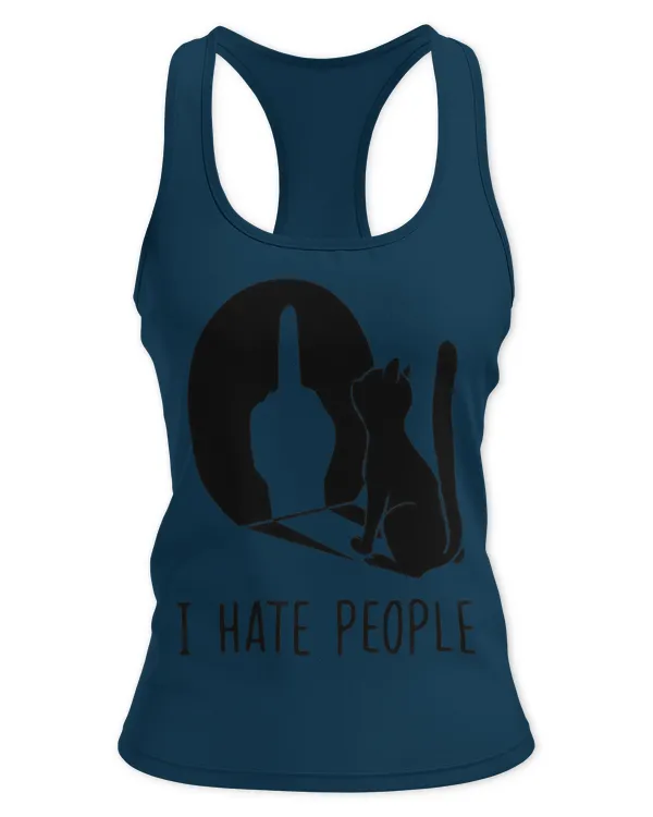 I hate People - Women's Ideal Racerback Tank Women's Ideal Racerback Tank
