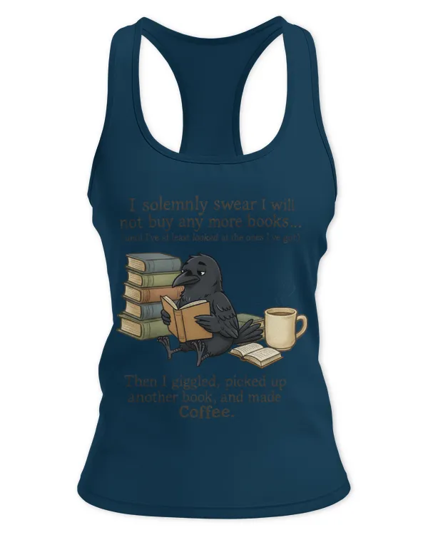 Book and Crow - Women's Ideal Racerback Tank Women's Ideal Racerback Tank