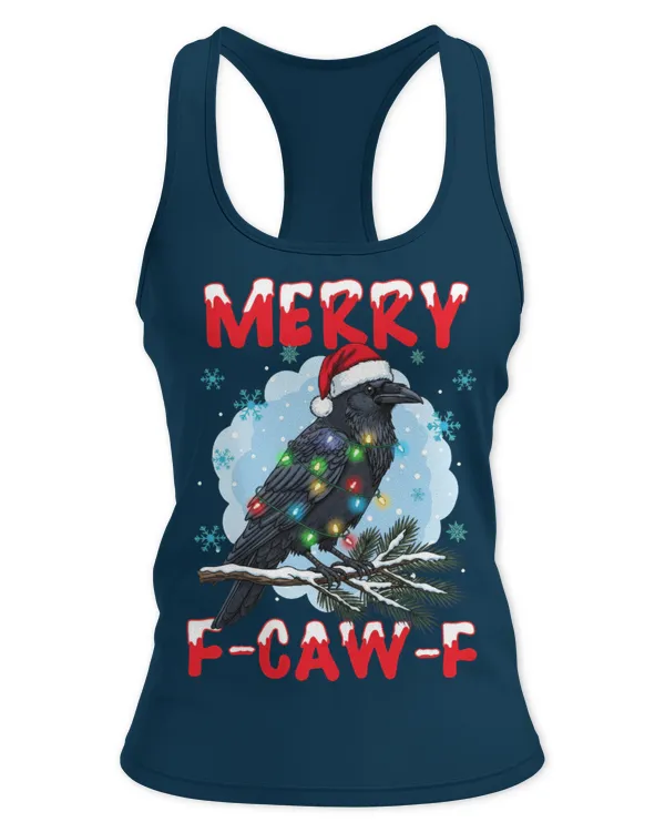 Merry F Caw F - Women's Ideal Racerback Tank Women's Ideal Racerback Tank