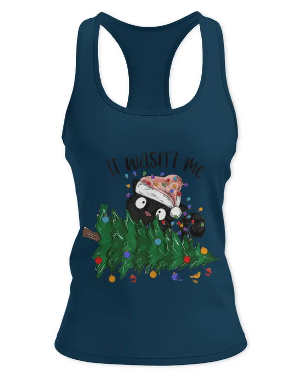 It wasn't me - Women's Ideal Racerback Tank Women's Ideal Racerback Tank