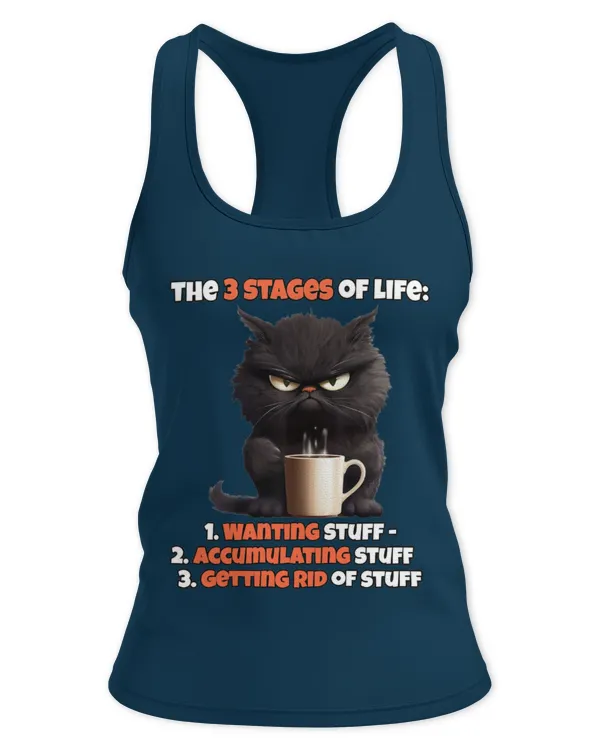 3 Stage of life - Women's Ideal Racerback Tank Women's Ideal Racerback Tank