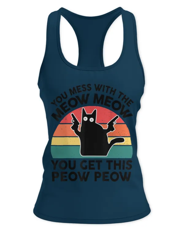 Pew Pew - Women's Ideal Racerback Tank Women's Ideal Racerback Tank