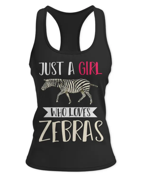 Cute Zebra Lover Women Africa Safari Zoo Animal Girls Zebra