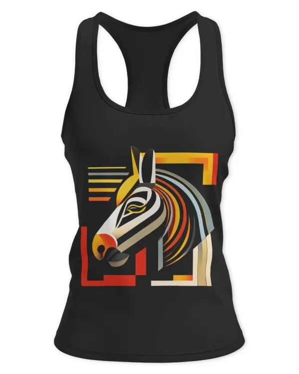 Cute Zebra Lover Artwork Animal Motif Zebra 4