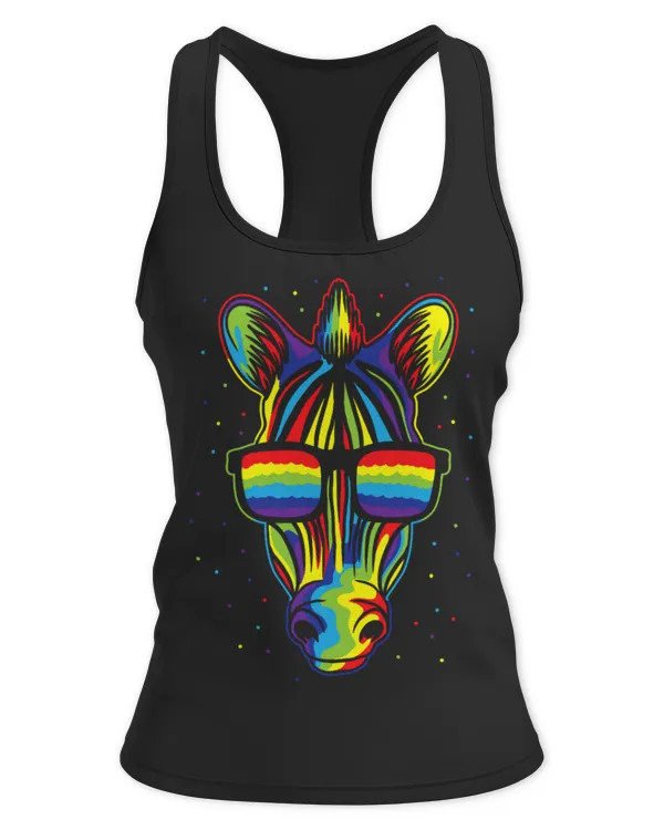 Cute Zebra Lover Animal Lover Zookeeper LGBTQ Gay Pride