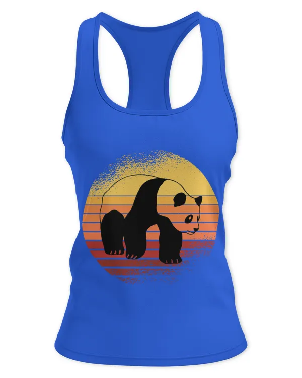 Panda Pet Panda - Women's Ideal Racerback Tank Women's Ideal Racerback Tank