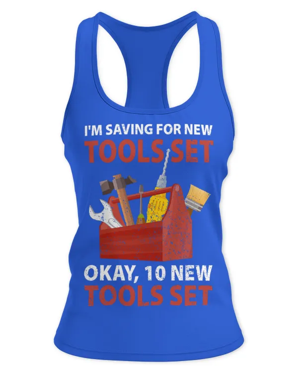 Cute Mechanic household tools mechanic repair tools socket wrench toolkit - Women's Ideal Racerback Tank Women's Ideal Racerback Tank