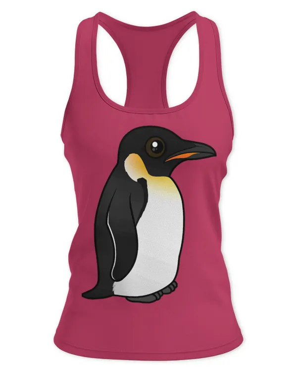 Penguin Pet Birdorable Emperor Penguin Cute Cartoon Bird Gift Idea - Women's Ideal Racerback Tank Women's Ideal Racerback Tank