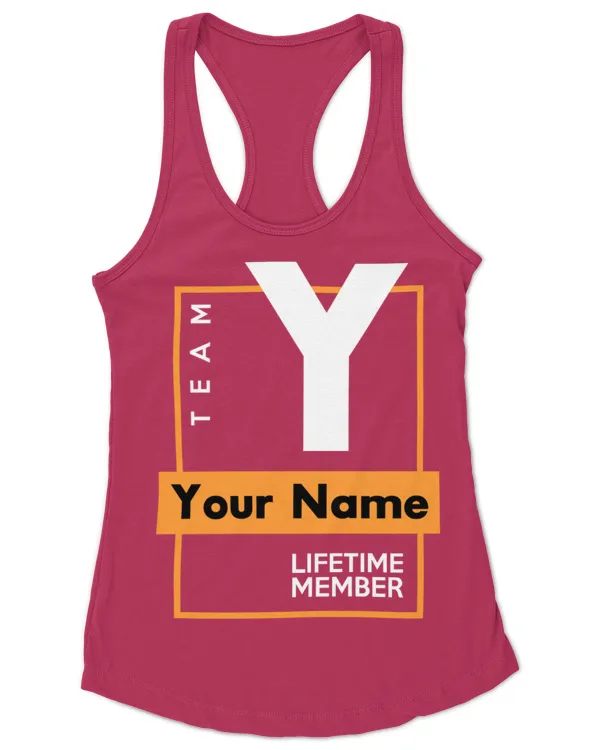 Personalized Name Lifetime Member, Gifts For Personalized Name, Gifts Idea For Personalized Name - Women's Ideal Racerback Tank Women's Ideal Racerback Tank